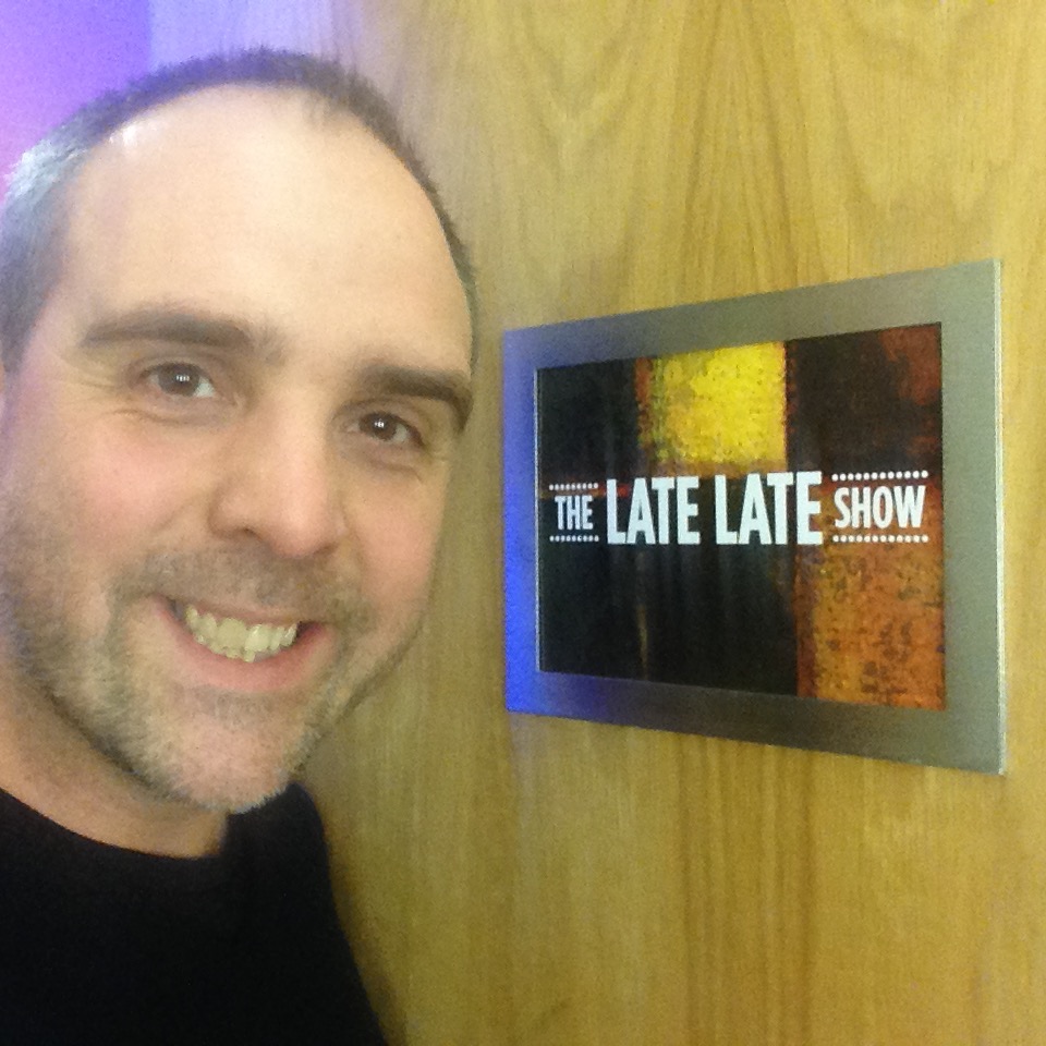The Late Late Show backstage