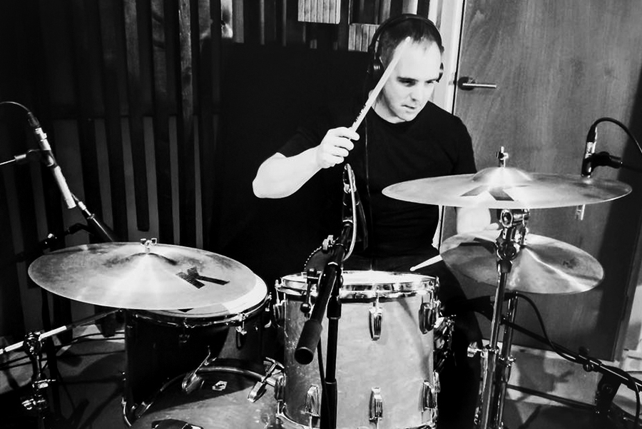 The best session drummer for hire in London - Ben Woollacott - hire a drummer